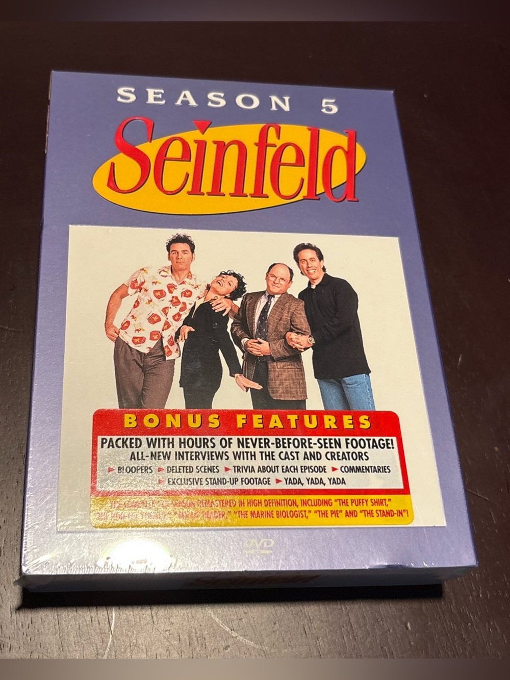 Seinfeld Season 5 DVD Box Set - Julia Louis-Dreyfus Jason Alexander Larry David